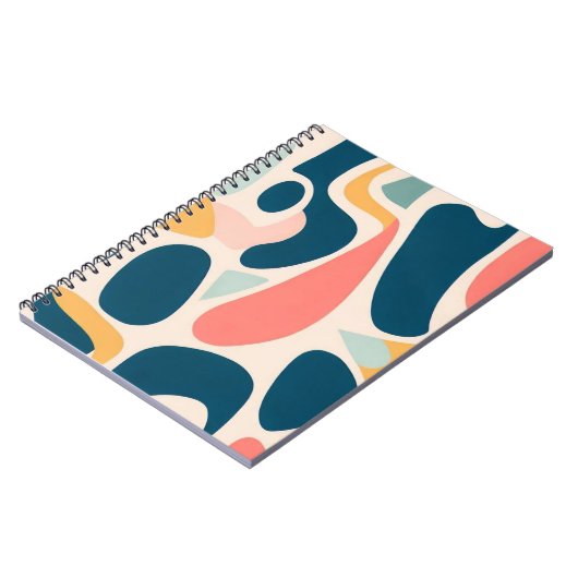 Abstract Retrofpatroon Notitieboek (Linkerzijde)