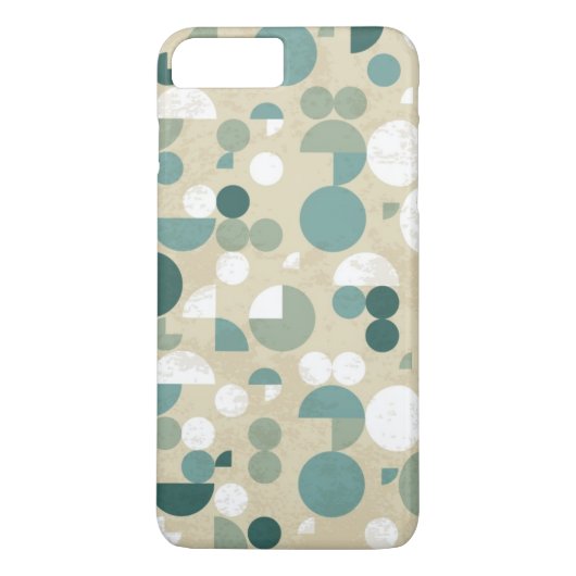 Abstract retropatroon Case-Mate iPhone case (Achterkant)