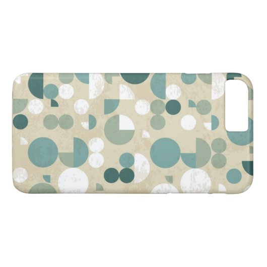 Abstract retropatroon Case-Mate iPhone case (Achterkant (Horizontaal))
