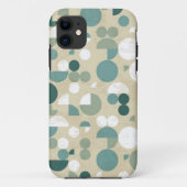 Abstract retropatroon Case-Mate iPhone case (Achterkant)
