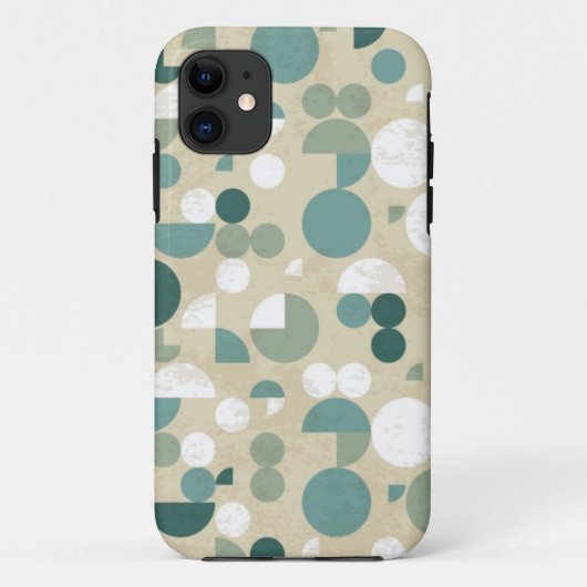 Abstract retropatroon Case-Mate iPhone case (Achterkant)