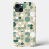 Abstract retropatroon Case-Mate iPhone case (Achterkant)