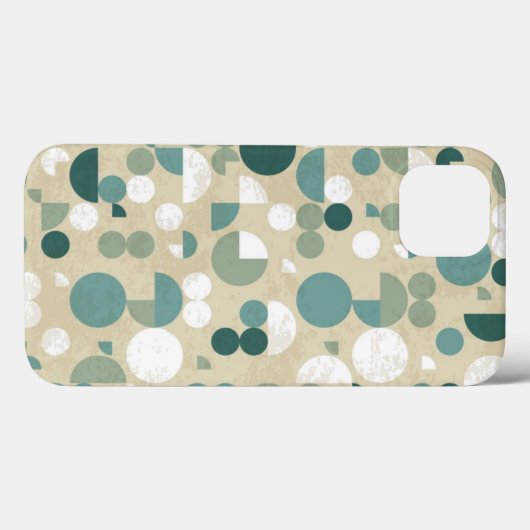 Abstract retropatroon Case-Mate iPhone case (Achterkant (horizontaal))