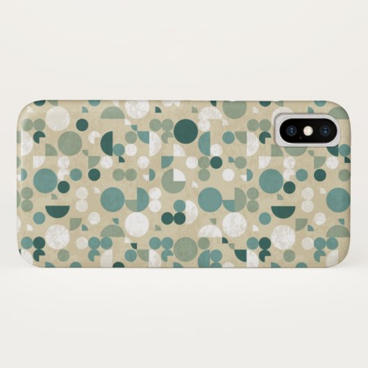 Abstract retropatroon Case-Mate iPhone case (Achterkant (horizontaal))