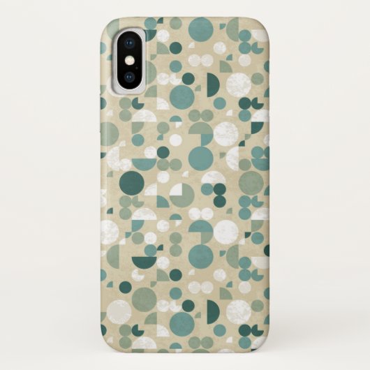 Abstract retropatroon Case-Mate iPhone case (Achterkant)