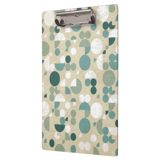 Abstract retropatroon klembord (Links)