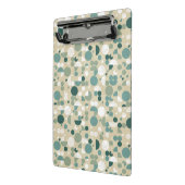 Abstract retropatroon mini klembord (Angled2)