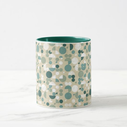 Abstract retropatroon mok (Midden)