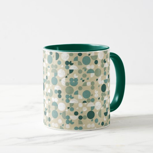 Abstract retropatroon mok (Voorkant rechts)