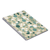 Abstract retropatroon notitieboek (Rechterzijde)