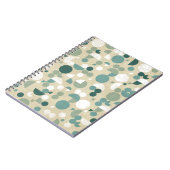 Abstract retropatroon notitieboek (Linkerzijde)