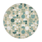 Abstract retropatroon snijplank (Voorkant)