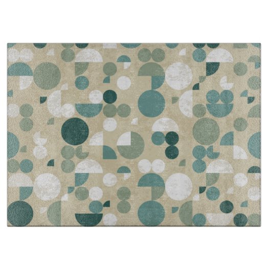 Abstract retropatroon snijplank (Voorkant)