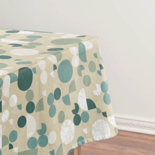 Abstract retropatroon tafelkleed (Voorbeeld)