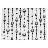 Abstract retrospectief ontwerp, sierdeco groot cadeauzakje (Voorkant)