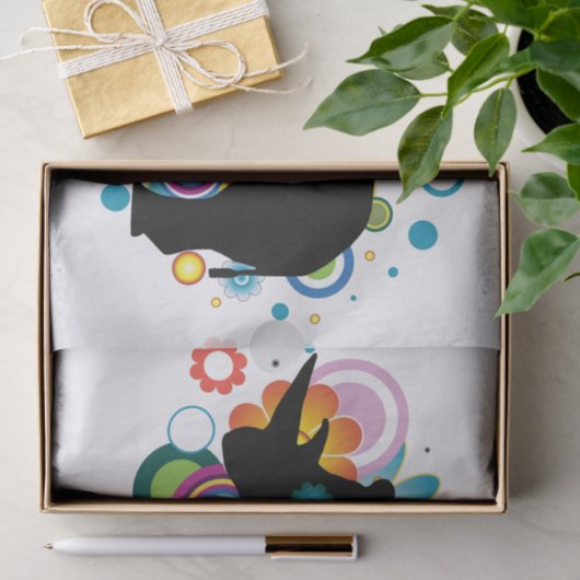 Abstract Rijnpapier Tissuepapier (Geschenk)