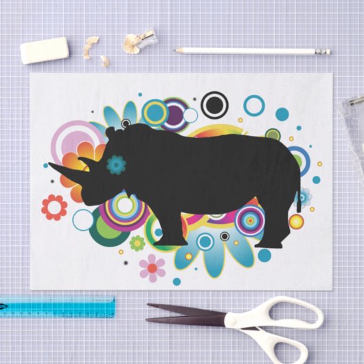 Abstract Rijnpapier Tissuepapier (Craft)