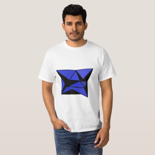 Abstract risme t-shirt (Voorkant volledig)