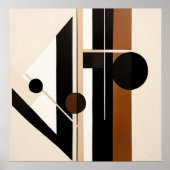 Abstract Ritme Poster (Voorkant)
