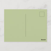 Abstract River Estuary Briefkaart (Achterkant)