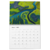Abstract River Estuary Kalender (Mar 2027)