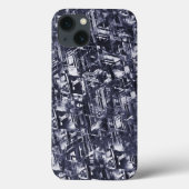 Abstract robuust meterietpatroon Case-Mate iPhone case (Achterkant)