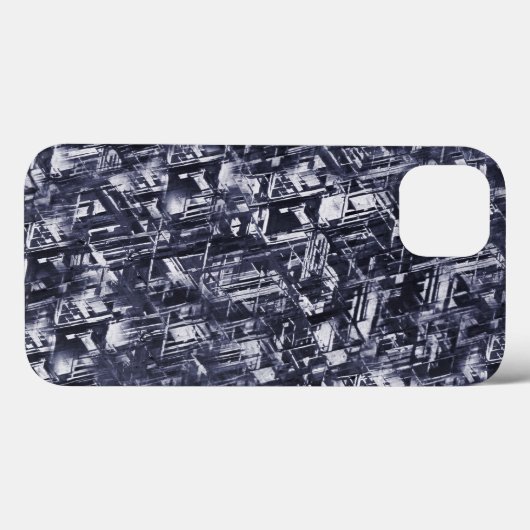 Abstract robuust meterietpatroon Case-Mate iPhone case (Achterkant (horizontaal))