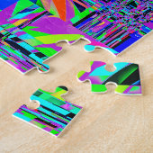 Abstract Rock Pile Pattern Colorful Legpuzzel (Zijkant)