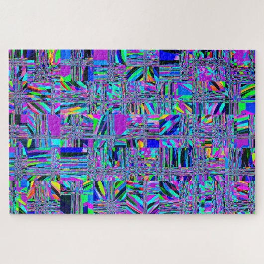 Abstract Rock Pile Pattern Colorful Legpuzzel (Horizontaal)