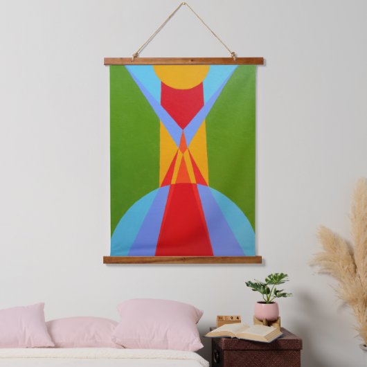 Abstract Rocket Ship Wall Tapestry Hangend Wandkleed (Slaapkamer)