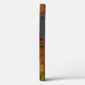Abstract Rode Oranje Bruin Groen Bloem Beste mama Case-Mate iPhone Case (Achterkant / Links)