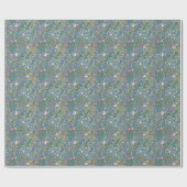 Abstract romantisch patroon met cartoon cadeaupapier (Vlak)