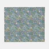 Abstract romantisch patroon met cartoon fleece deken (Voorkant (Horizontaal))