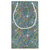 Abstract romantisch patroon met cartoon klein cadeauzakje (Achterkant)