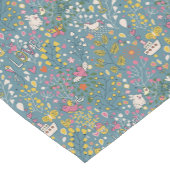 Abstract romantisch patroon met cartoon korte tafelloper (Hoek)