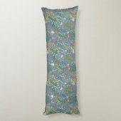 Abstract romantisch patroon met cartoon lichaamskussen (Achterkant (Verticaal))