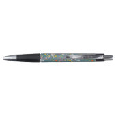 Abstract romantisch patroon met cartoon pen (Achterkant)