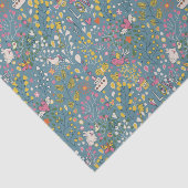 Abstract romantisch patroon met cartoon tissuepapier (Detail)