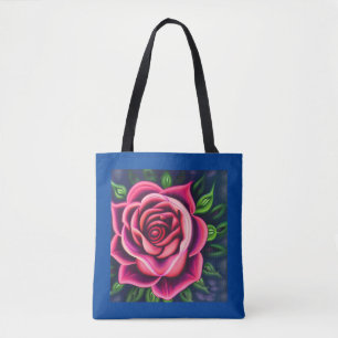 Abstract Romantisch Roze Bloom Tote Bag