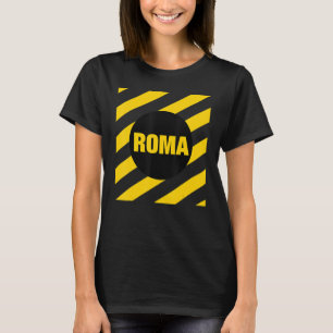 Abstract Rome Italië Square Style Roma Italië Illu T-shirt