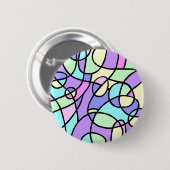 Abstract Ronde Button 5,7 Cm (Voorkant /achterkant)