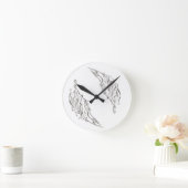 abstract ronde klok (Huis)