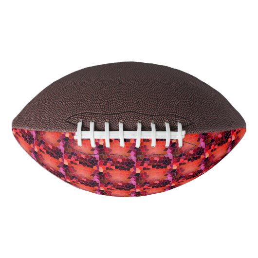 Abstract rood american football (Voorkant)