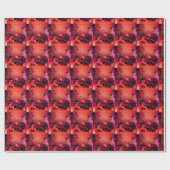 Abstract rood cadeaupapier (Vlak)