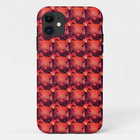 Abstract rood Case-Mate iPhone case (Achterkant)