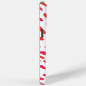 🔴 Abstract rood Elegant 🎨 Case-Mate iPhone Case (Achterkant / Rechts)
