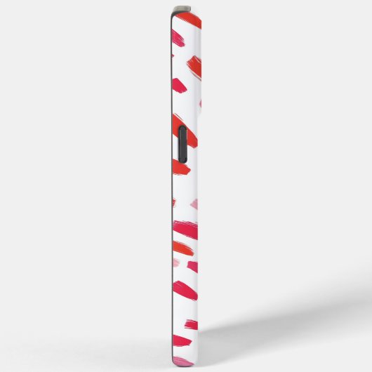 🔴 Abstract rood Elegant 🎨 Case-Mate iPhone Case (Achterkant / Rechts)