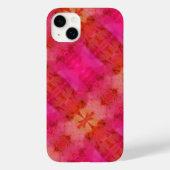 Abstract Rood en Roze Hoesje (Achterkant)