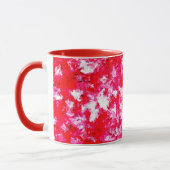 Abstract rood en roze mok (Links)
