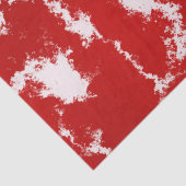 Abstract rood en wit tissuepapier (Detail)